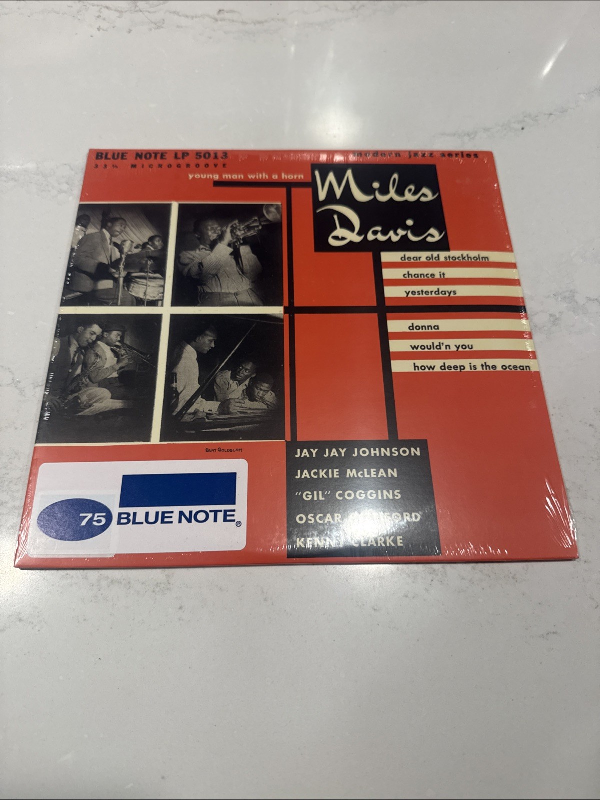 2002 MILES DAVIS Young Man With A Horn 10” LP  Blue Note   EXCELLENT
