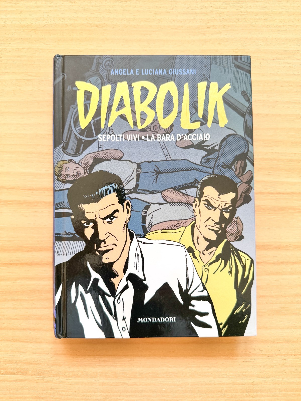 Diabolik Sepolti Vivi La Bara d'Acciaio Libro Albo Fumetto Giussani Mondadori