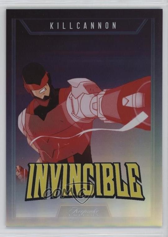 2025 Super Products Invincible Stagione 1 Keepsake Edition Silver Killcannon 0nr3