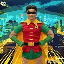 Mezco Toys One:12 Batman Robin Golden Age Edition Modellino Anime