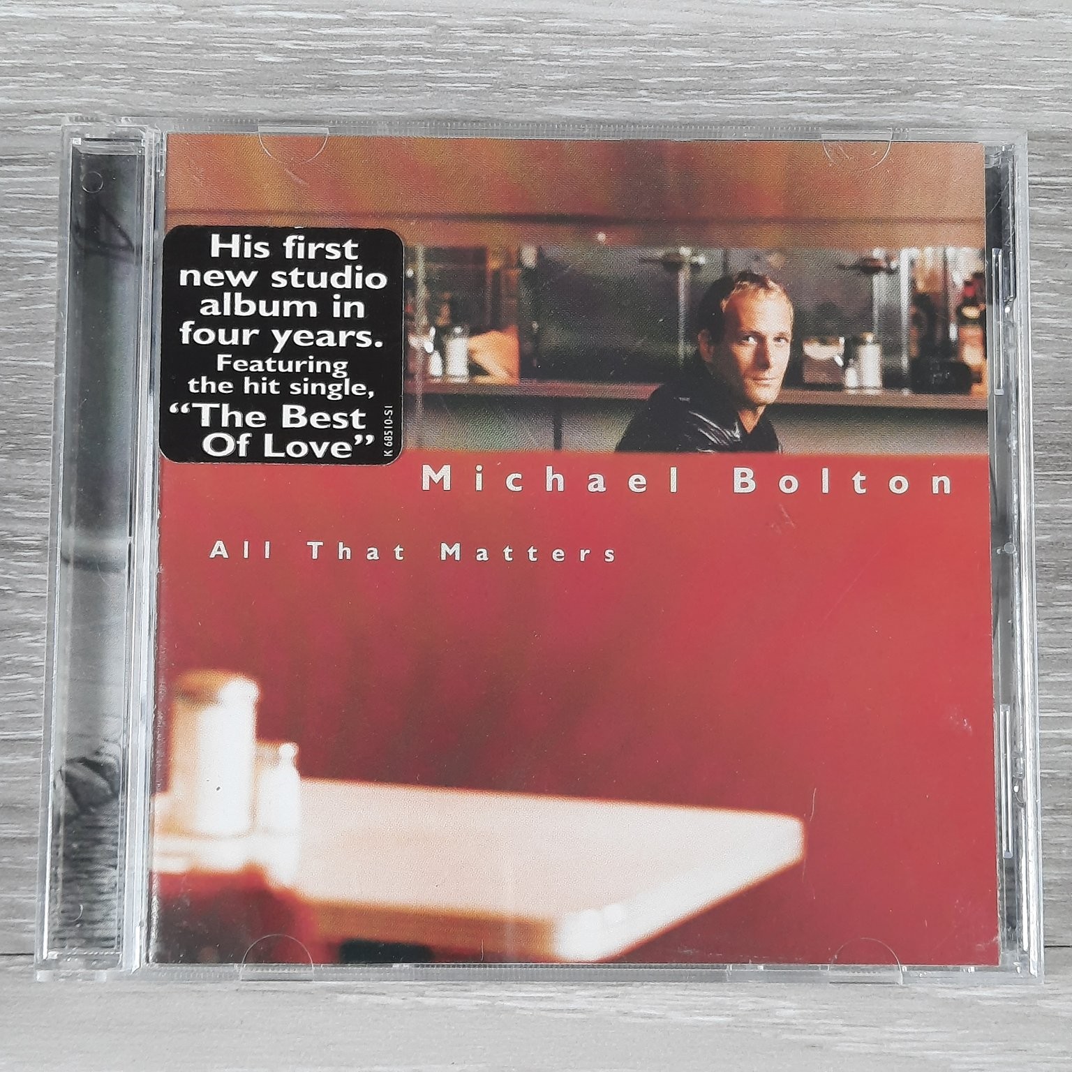 Michael Bolton – All That Matters CD 1997 Feat. "The Best Of Love" Pop Columbia