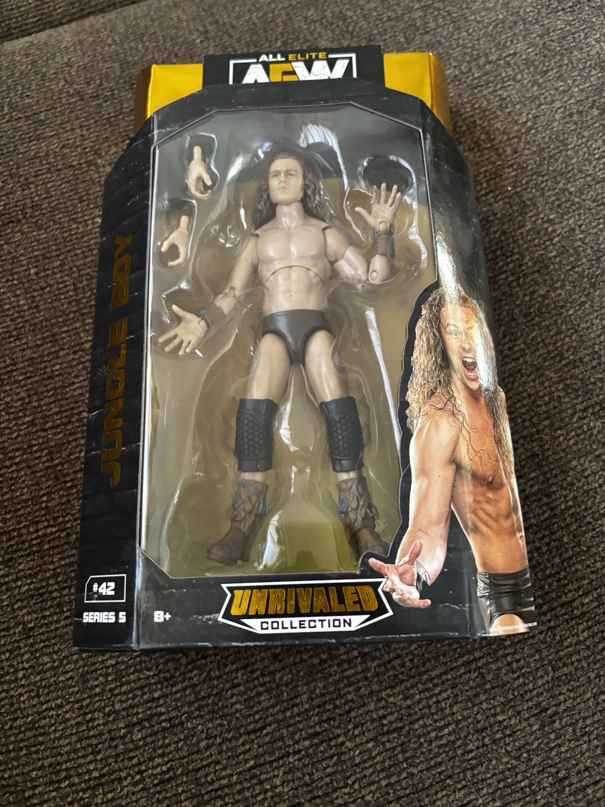 Jazware AEW Jungle Boy Unrivaled 6 in Action Figure
