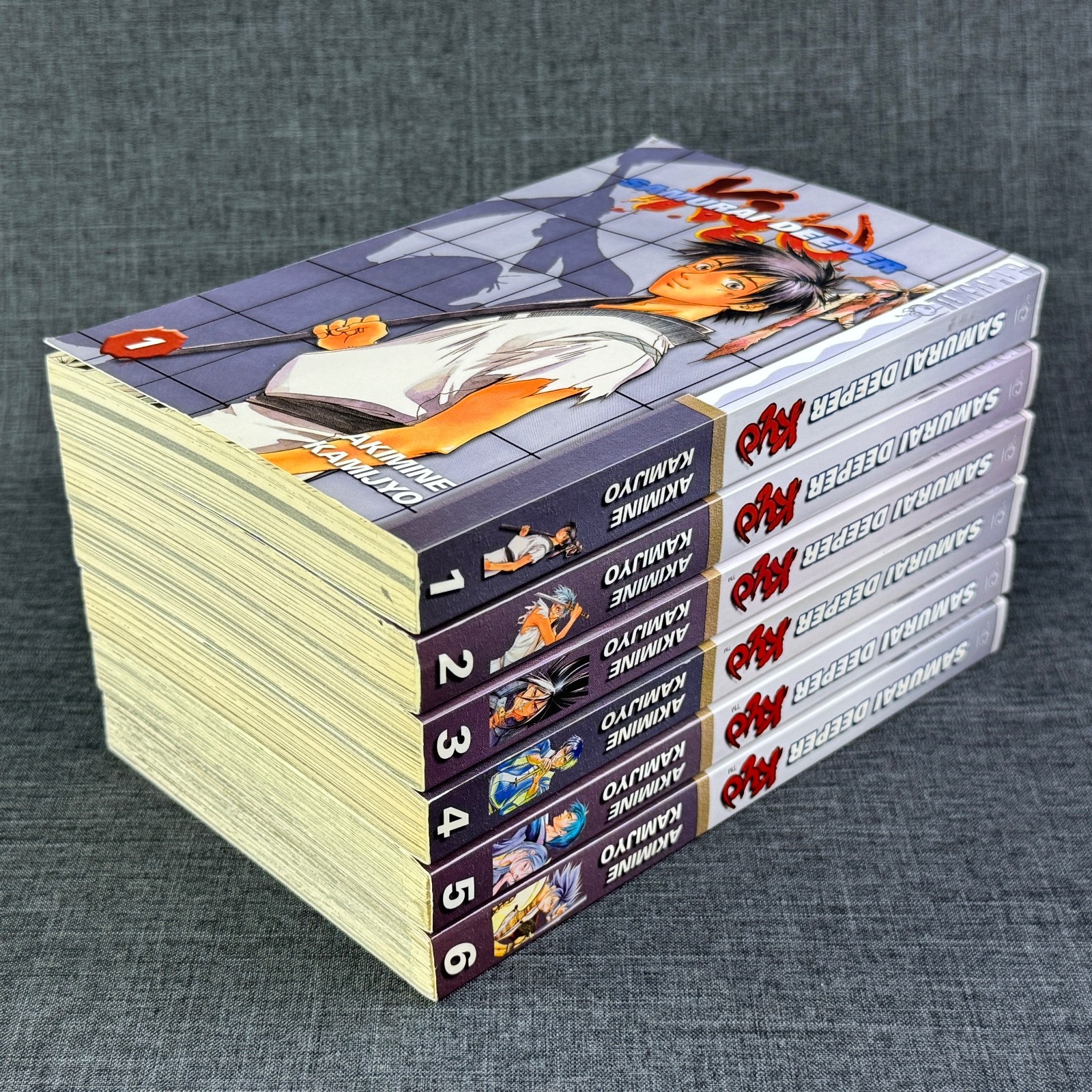 Samurai Deeper Kyo Manga Volumi 1-6 Tokyopop Akimine Kamijyo Inglese