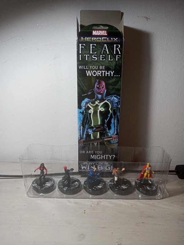 5 peraonaggli Heroclix Marvel - set C