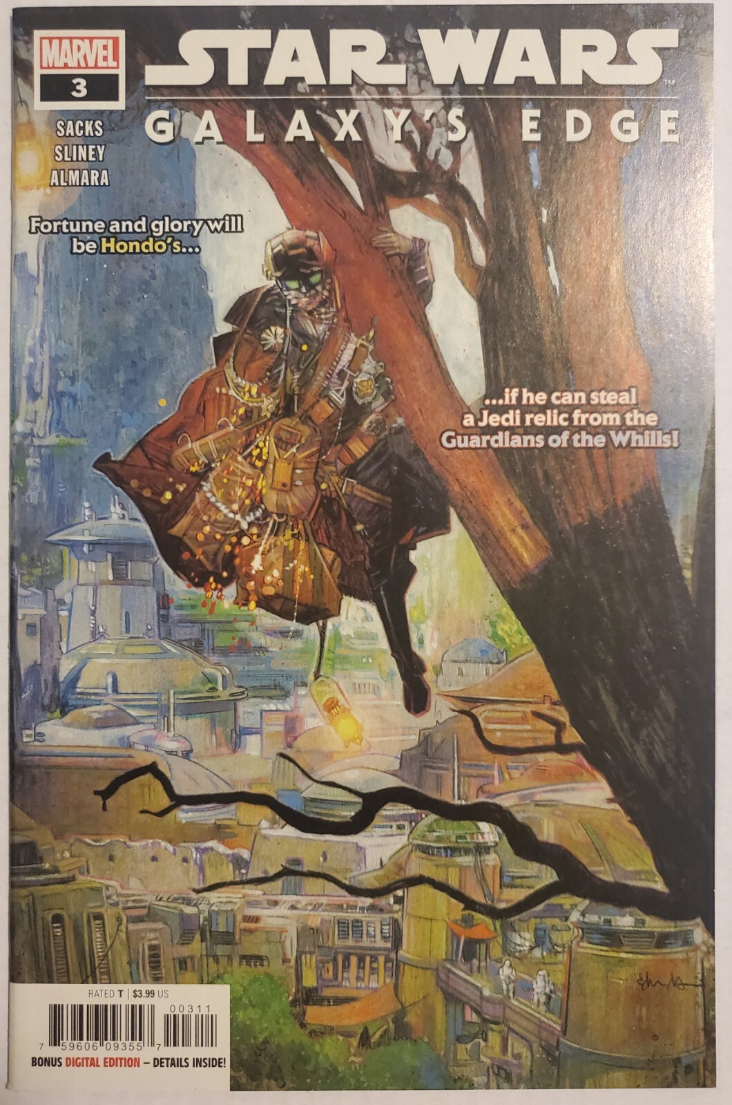 STAR WARS GALAXYS EDGE #3 PRIMA STAMPA! STAMPA BASSA! COPERTINA HONDO! MARVEL REBELS!