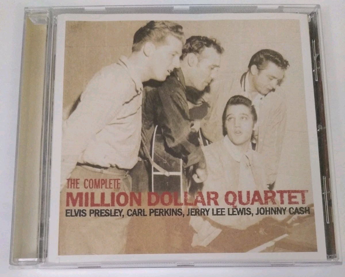 The Complete Million Dollar Quartet CD 2006 Elvis Presley Johnny Cash EU Import