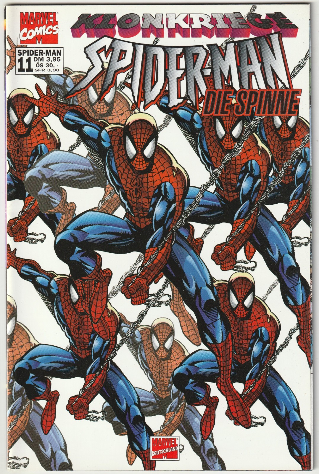 ✪ Spider-Man #11, Marvel Germania 1997 COMICHEFT NUOVO TOP Z0-1