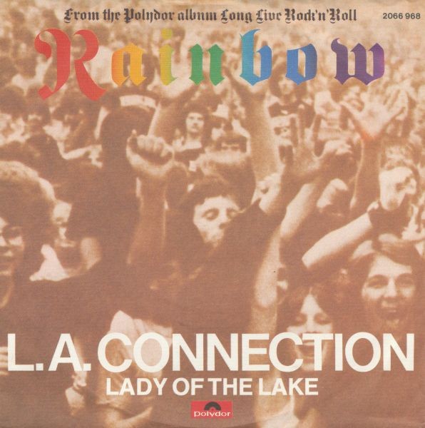 Rainbow - L.A. Connection (7", Single, Red) (Near Mint (NM or M-)) - 4054032139