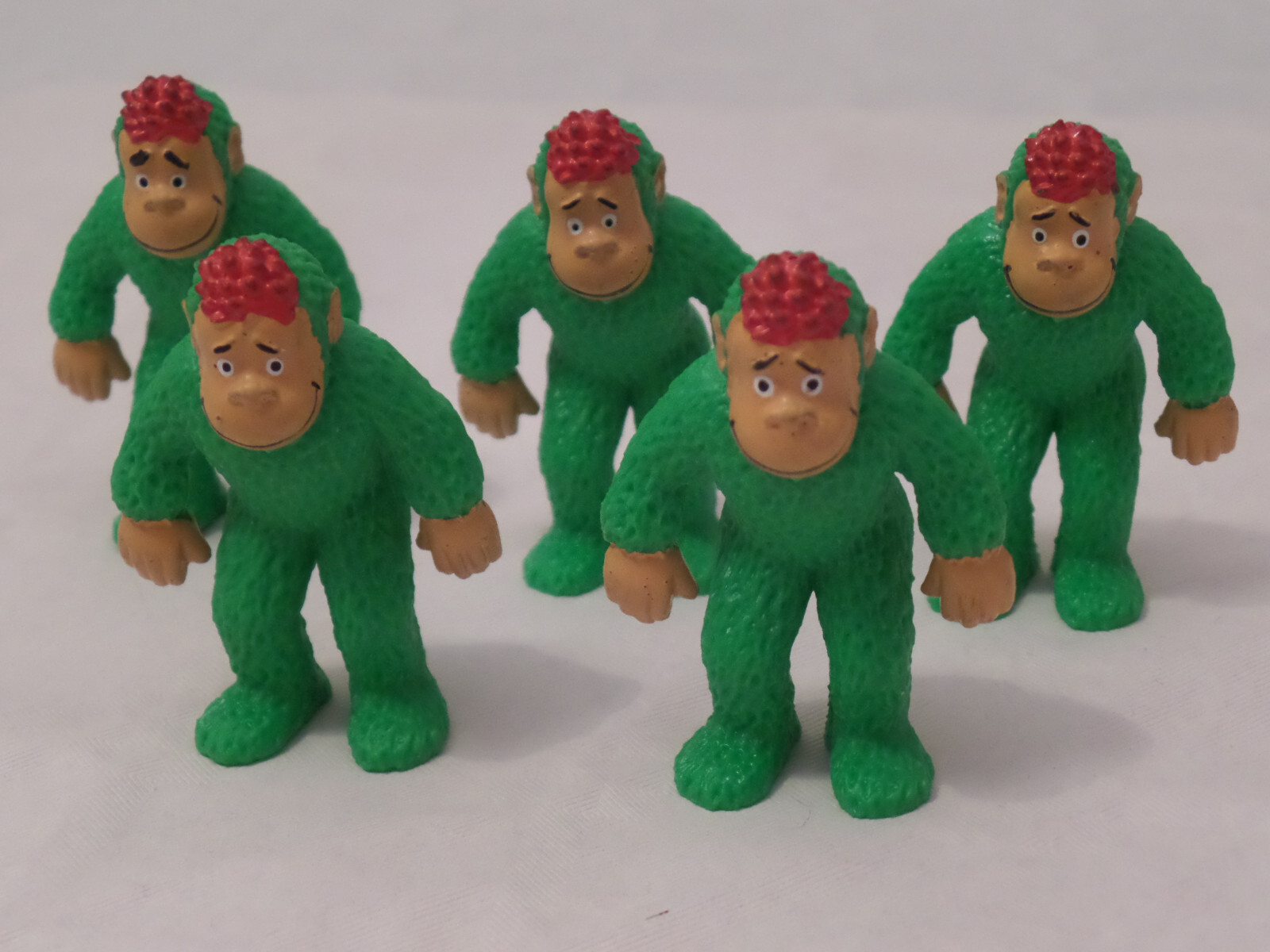 Lot 5 Figurines Téléchat FR3, schleich w.Germany 1983 Neuf (voir photos)