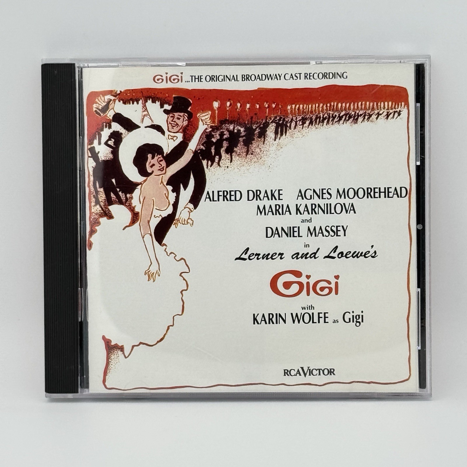 Gigi Musical Audio CD [Original Broadway Cast Recording] (CD, 1973) VGC