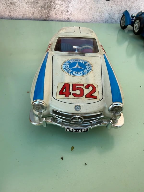 Modellino Mercedes-Benz 300 SL 1954 1:18 die-cast - bburago - made in Italy