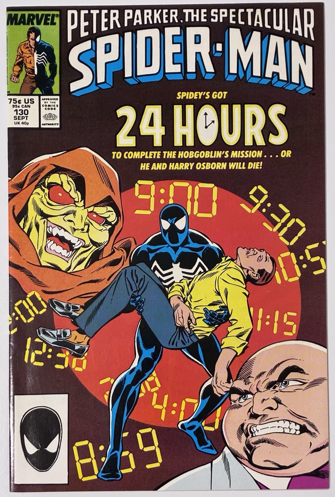 Acquista 2 ricevi 2 gratis! (CHECK PROMO) Spettacolare fumetto Spider-Man #130 1987 (NM)