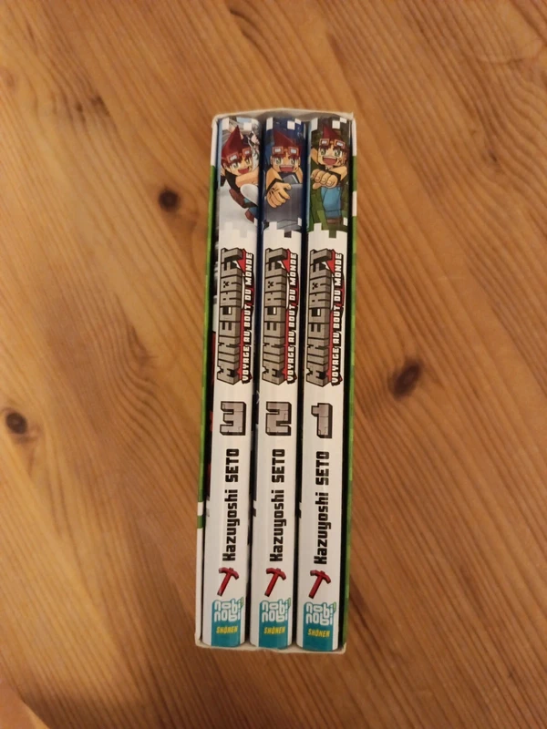 Tomes 1/2/3 Minecraft