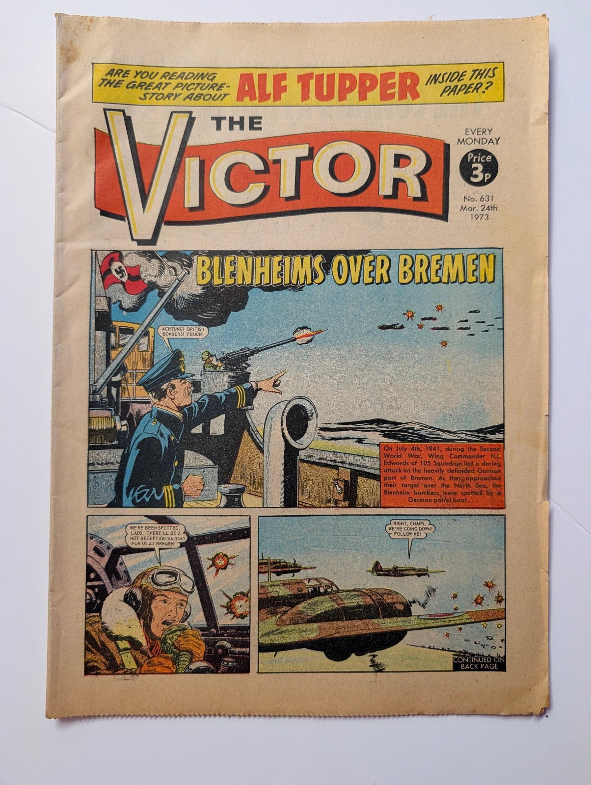 The Victor Comic, No 631, March 24th 1973.