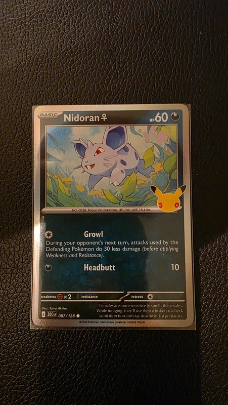 Nidoran 30th anniversary