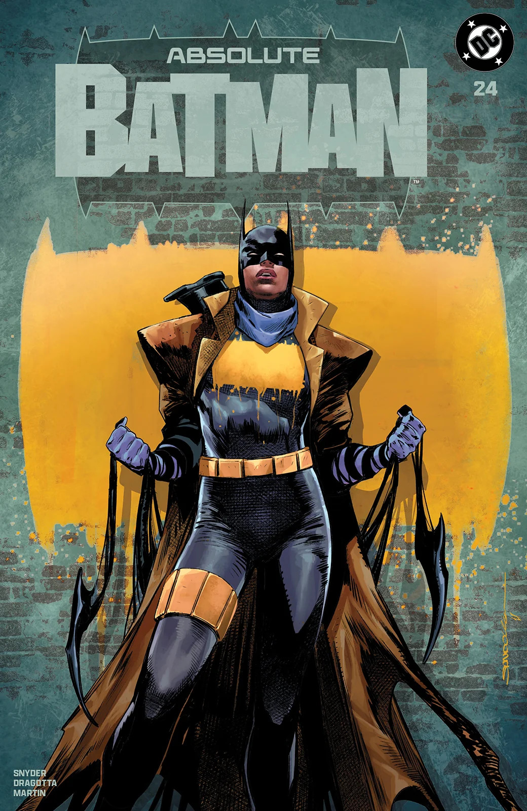 ABSOLUTE BATMAN #24 Rafa Sandoval Variant Cover LTD To ONLY 800 Bagged & Boarded