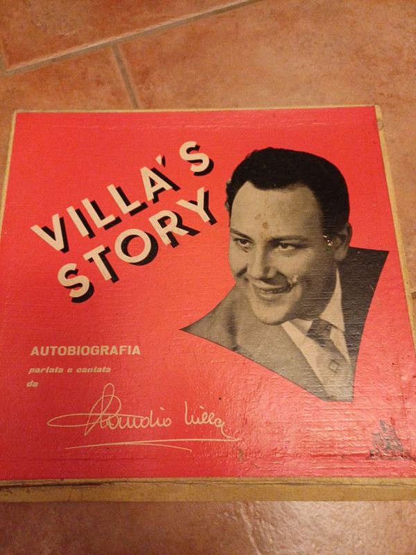 33 giri autobiografico parlata e cantata Claudio villa