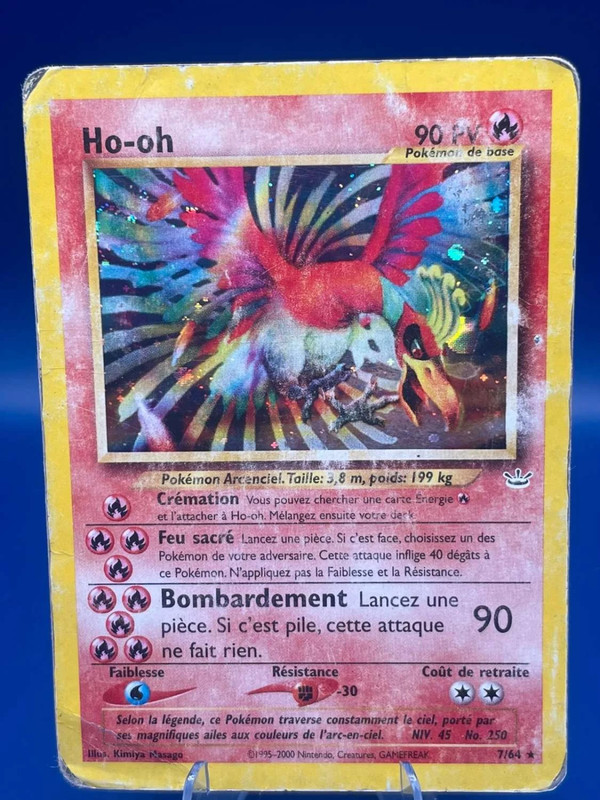 Ho-oH 7/64 Neo Révélation Holo FR