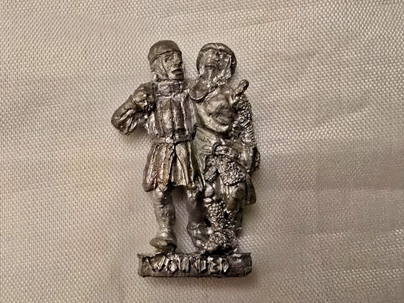 Bretonnian Wounded Knight Warhammer Fantasy metal Citadel OOP Ultra Rare!