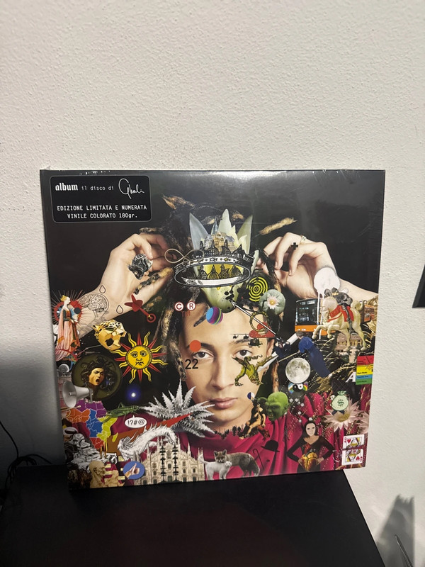 Vinile album ghali bianco