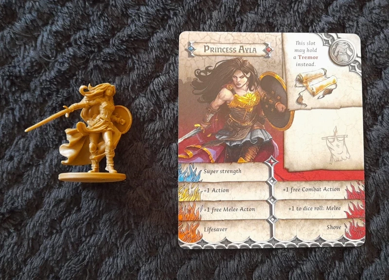 Zombicide Survivor Princess Ayla Kickstarter Exclusive Wonder Woman