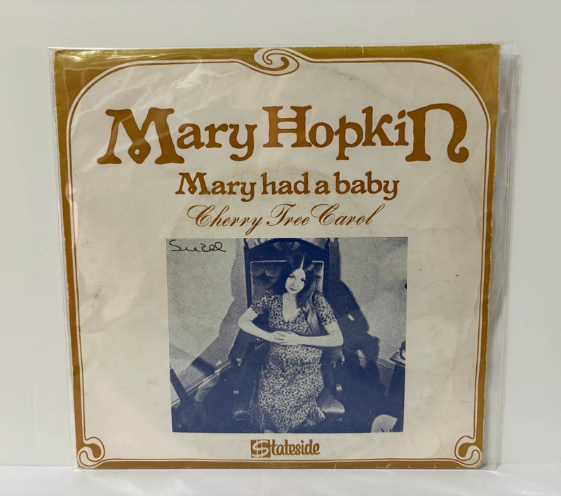 Single Vinyl 45T - Mary Hopkin - mary had a baby (PT)