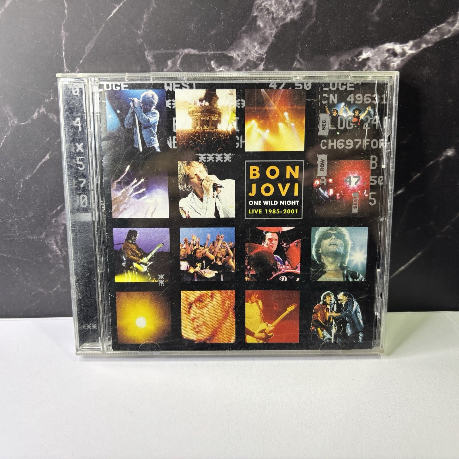One Wild Night - Live 1985-2001 - Audio CD By Bon Jovi - GOOD