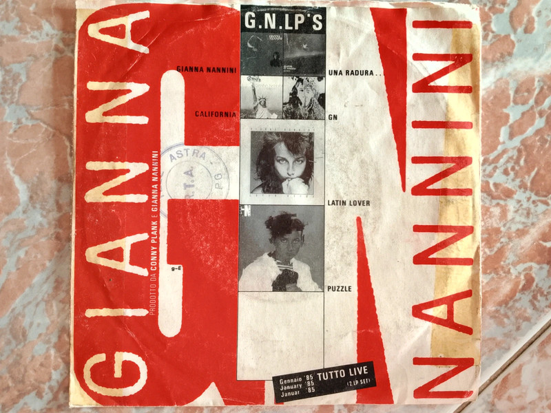 Lp 45giri- Gianna Nannini/ Fiesta/ bla bla