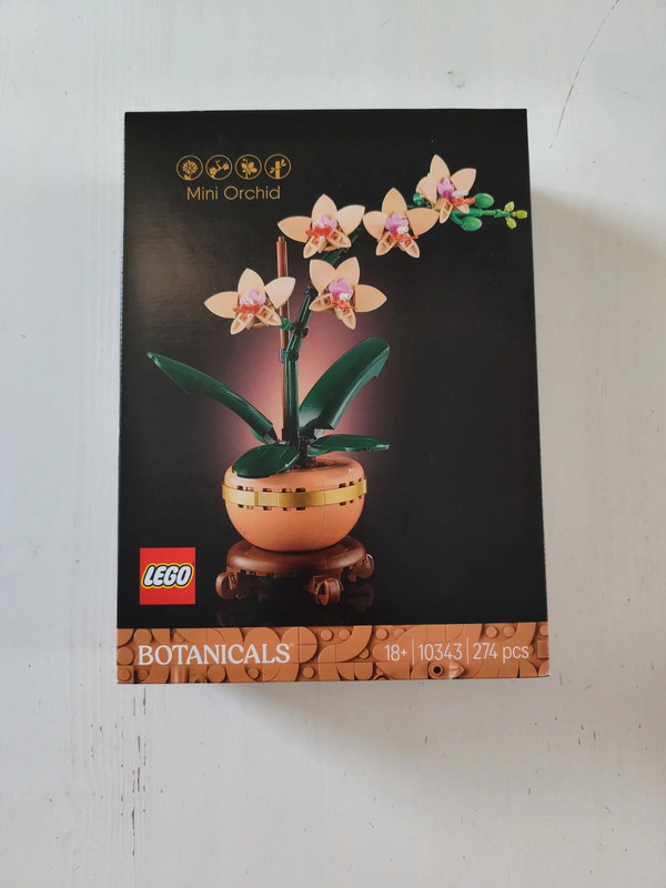 Mini orchidée Lego