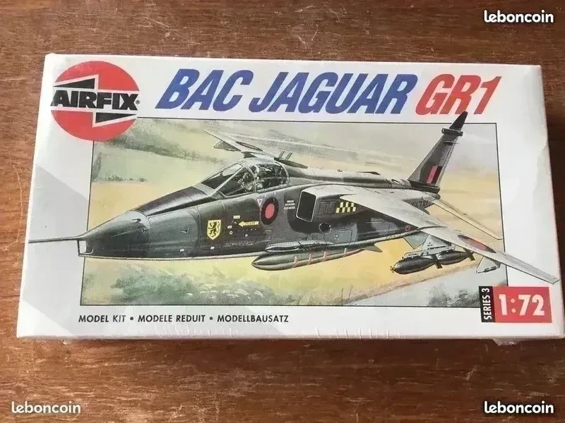 maquette vintage 1990 Airfix Bac Jaguar GR1
