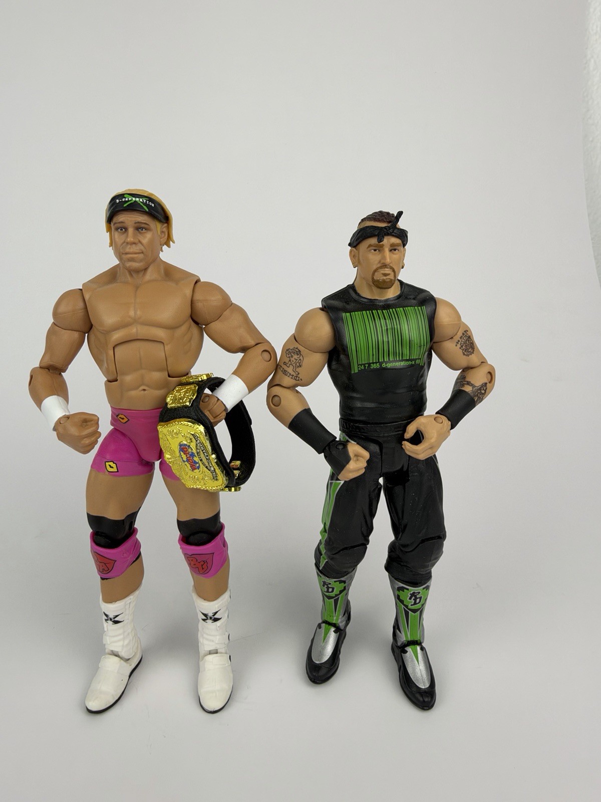 WWE Elite Hall of Champions Billy Gunn Elite & Road Dogg Basic Loose Figures