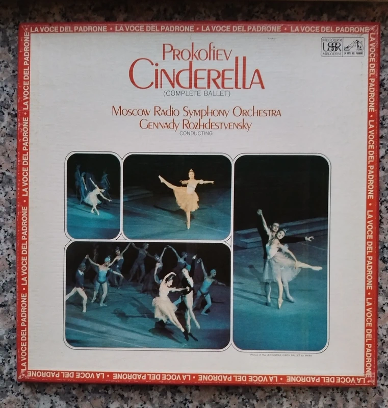Prokofiev – Cenerentola / Cinderella (Box Set 2 LP) Rozhdestvensky
