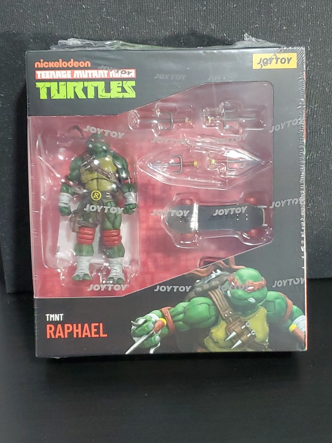 JOYTOY TMNT 1/18 RAPHAEL Teenage Mutant Ninja Turtles Action Figure NEW Sealed