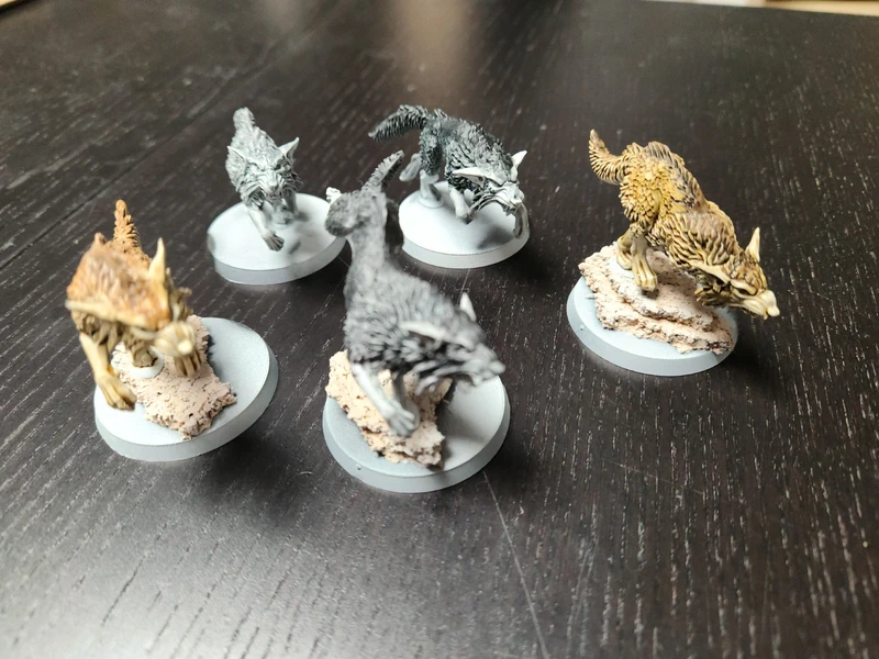 Lot C loup fenrrisien