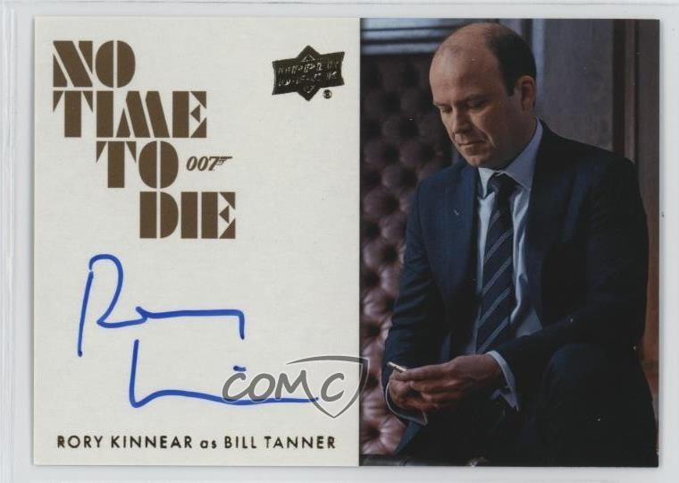 2025 James Bond No Time To Die orizzontale Rory Kinnear come Bill Tanner Auto 10no