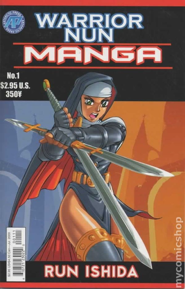Warrior Nun Manga #1 VF- 7.5 2001 Immagine Stock
