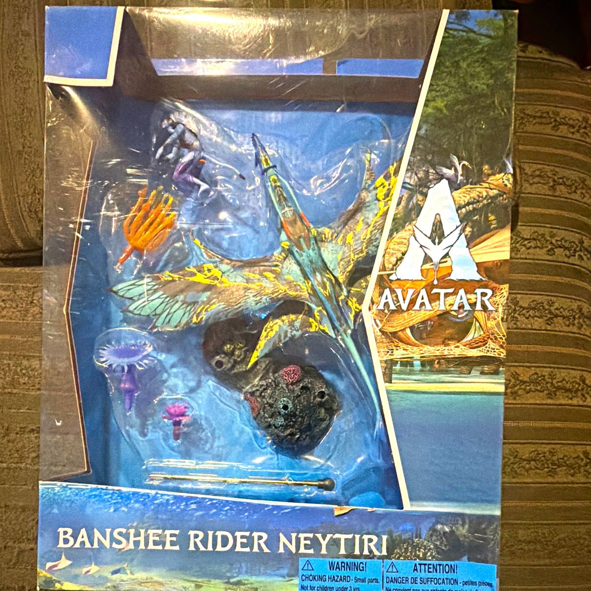 McFarlane Toys Avatar World of Pandora Neytiri Banshee Rider Action Figure Boxed