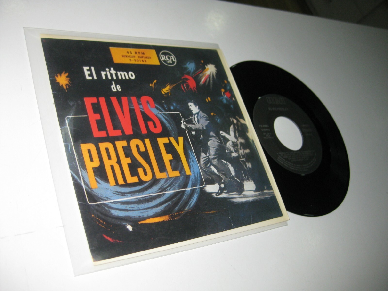 Elvis Presley Facsimile Spagnolo 1987 7" I Got A Woman + 3