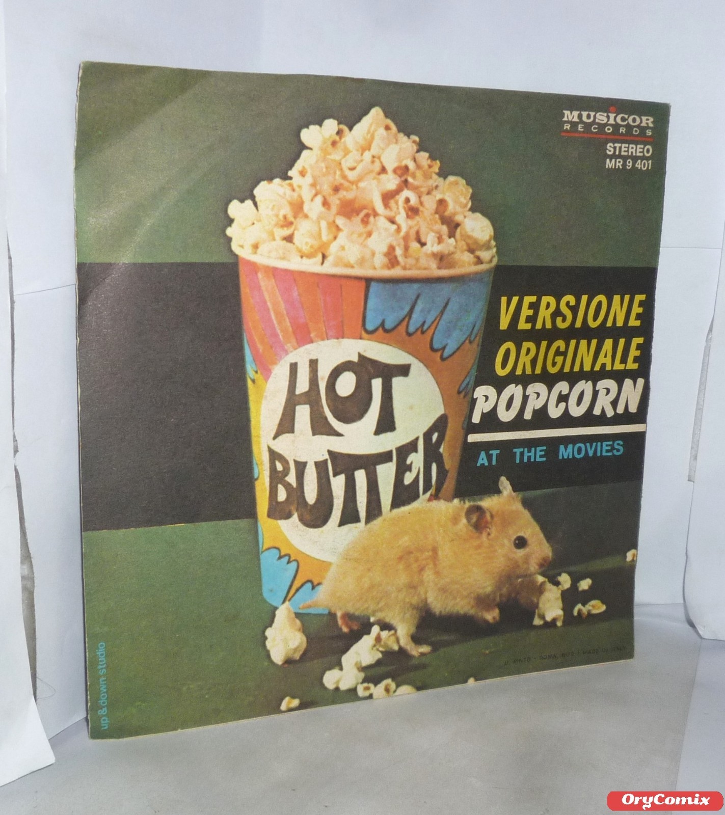 HOT BUTTER - POPCORN - VINILE 7" POLLICI 45 GIRI RPM OTTIMO