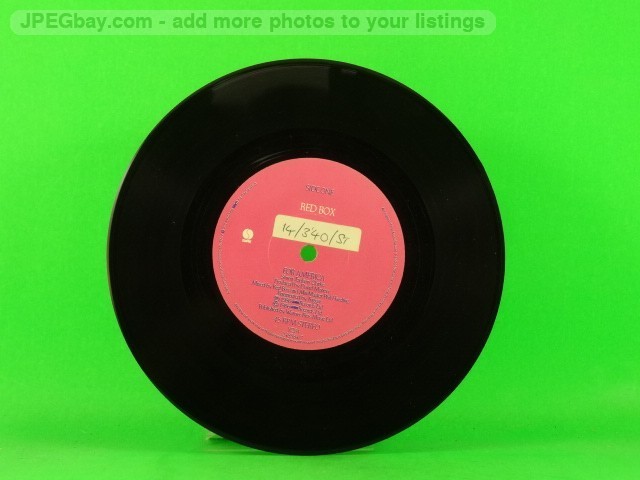 RED BOX FOR AMERICA (PLAIN SLEEVE) (137) 7" WEA