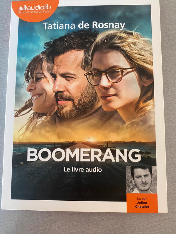 Audiolib Boomerang tatiana de Rosnay
