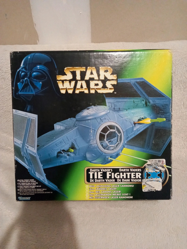 Tie fighter de Dark Vador kenner + Dark Vador en bonus