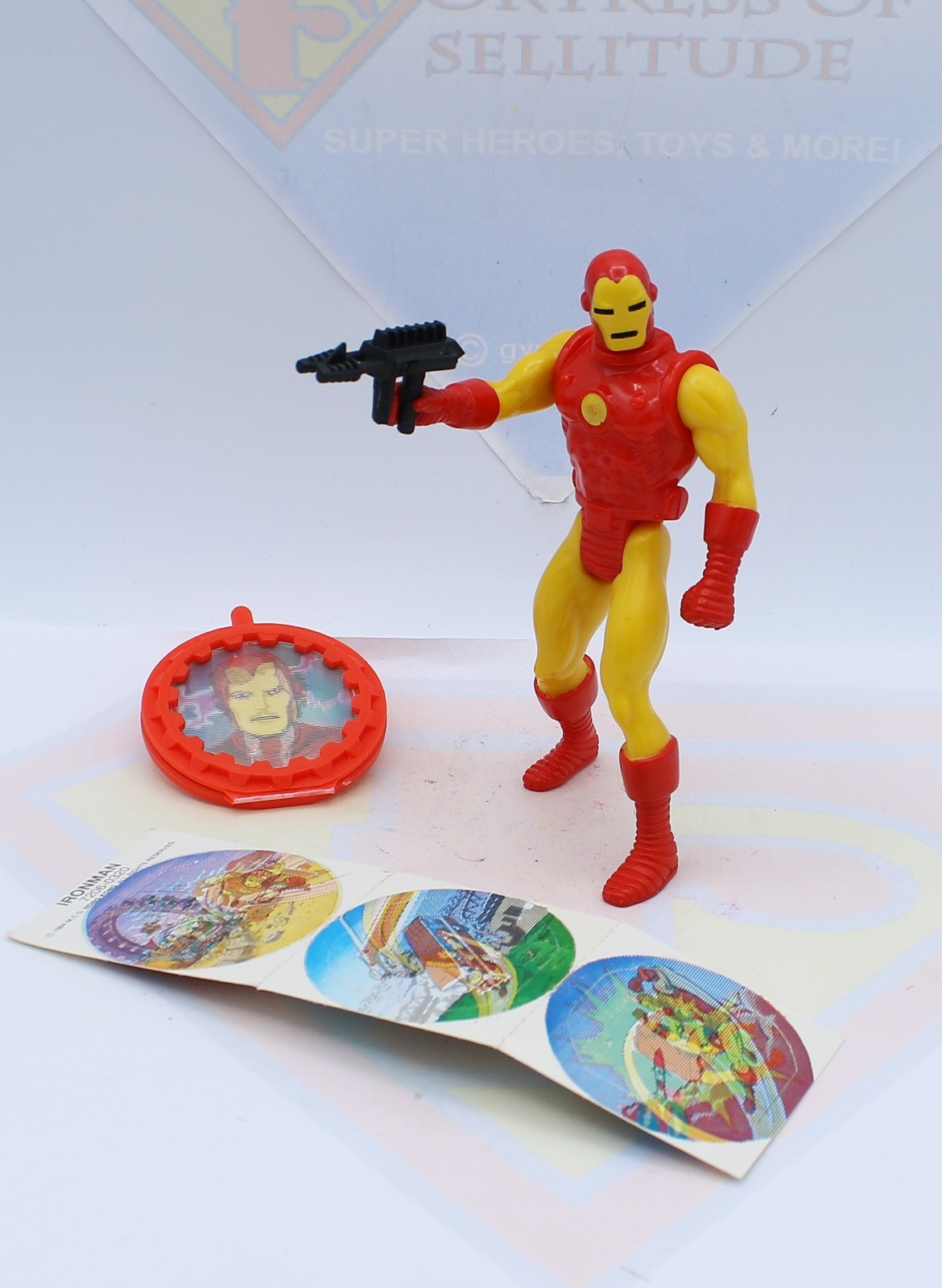 Mattel Secret Wars Iron Man Vintage Original 1984 Action Figure ~Complete ~MINTY