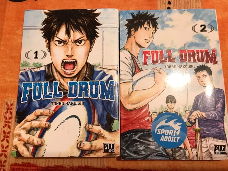 Lot de 2 mangas : full Drum