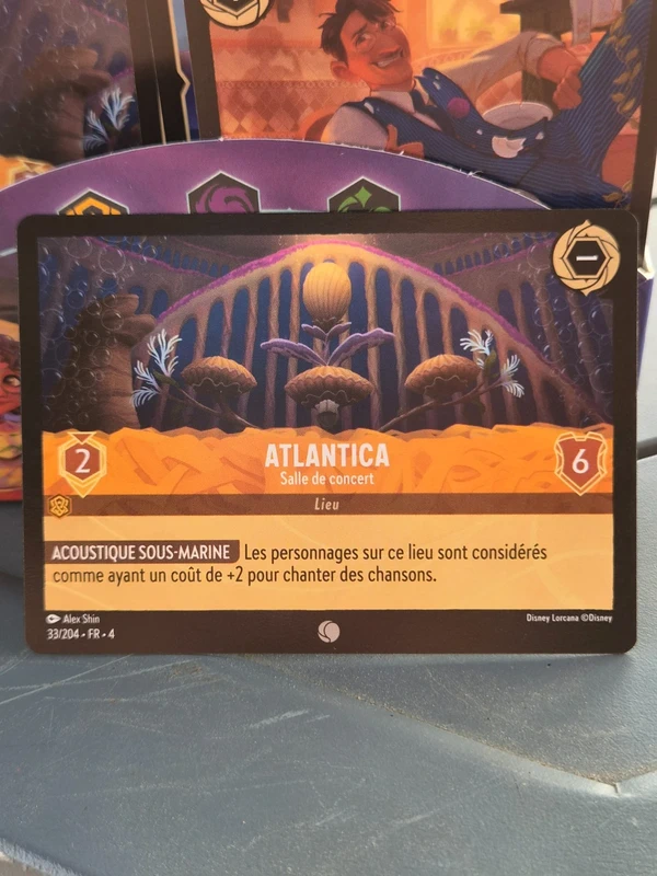 Disney Lorcana Atlantica – Salle de concert 33/204 FR