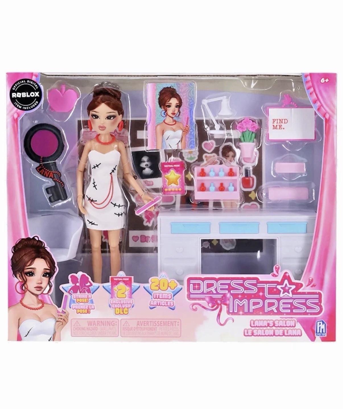 Dress To Impress Lana Deluxe Fashion Doll Set S1 include codici DLC