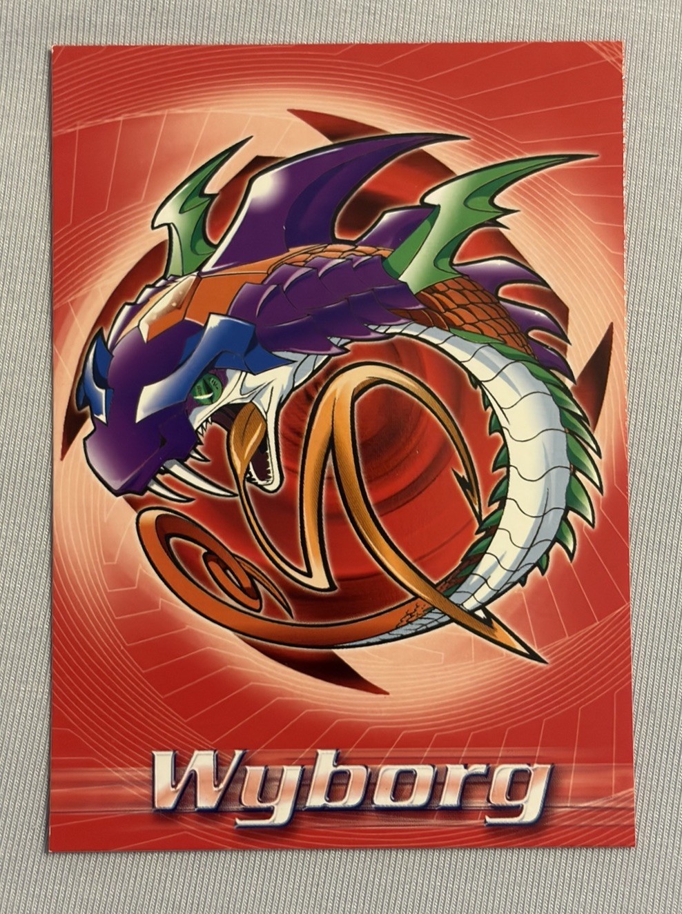 2003 Cards Inc Beyblade Wyborg #47 - Rara