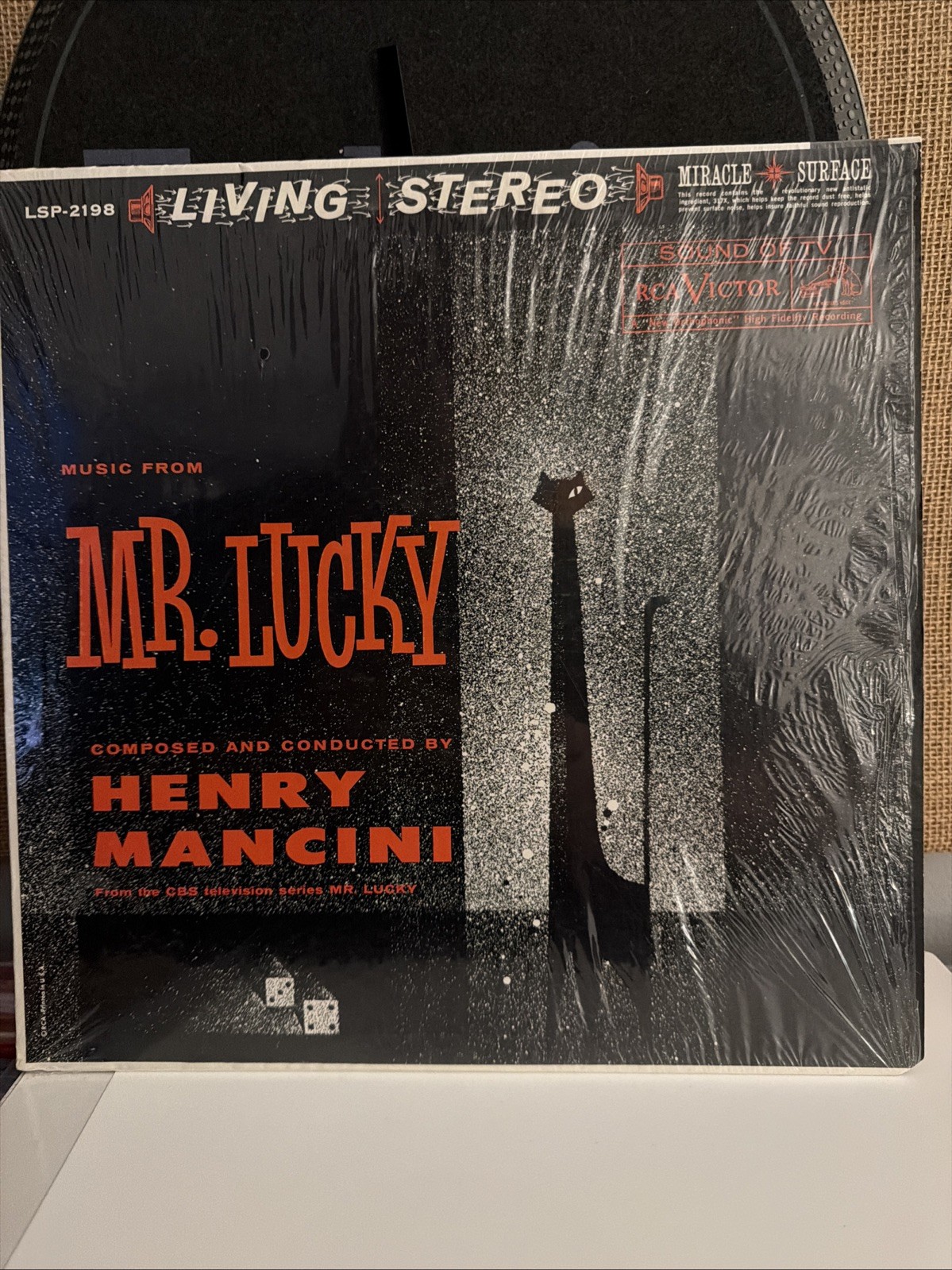 HENRY MANCINI - Music From Mr. Lucky ~RCA 2198 (LIVING STEREO ORIG) *1959* RARE