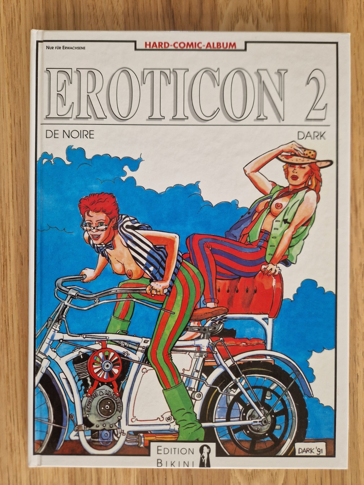Eroticon - Band 2 - De Noire & Dark - Edizione Bikini - Fumetti per Adulti HC
