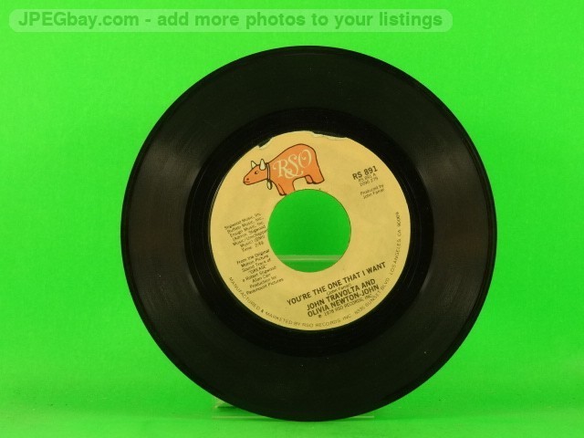 TRAVOLTA,JOHN & OLIVIA NEWTON-JOHN YOU'RE THE ONE THAT I WANT (PLAIN SLEE (137) 